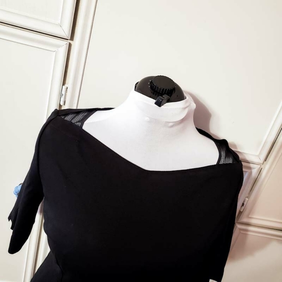 Elie Tahari "Hallie" Little Black Dress - Picture 5 of 10